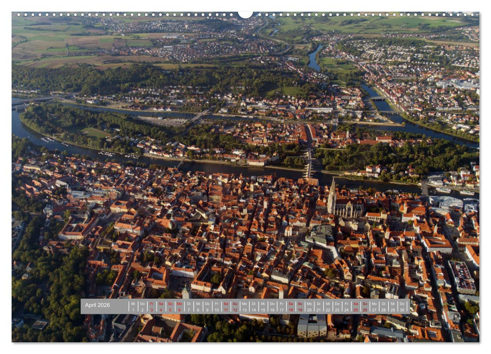 Regensburg Mittelalterliche Stadt mit Flair an der Donau (CALVENDO Wandkalender 2026)