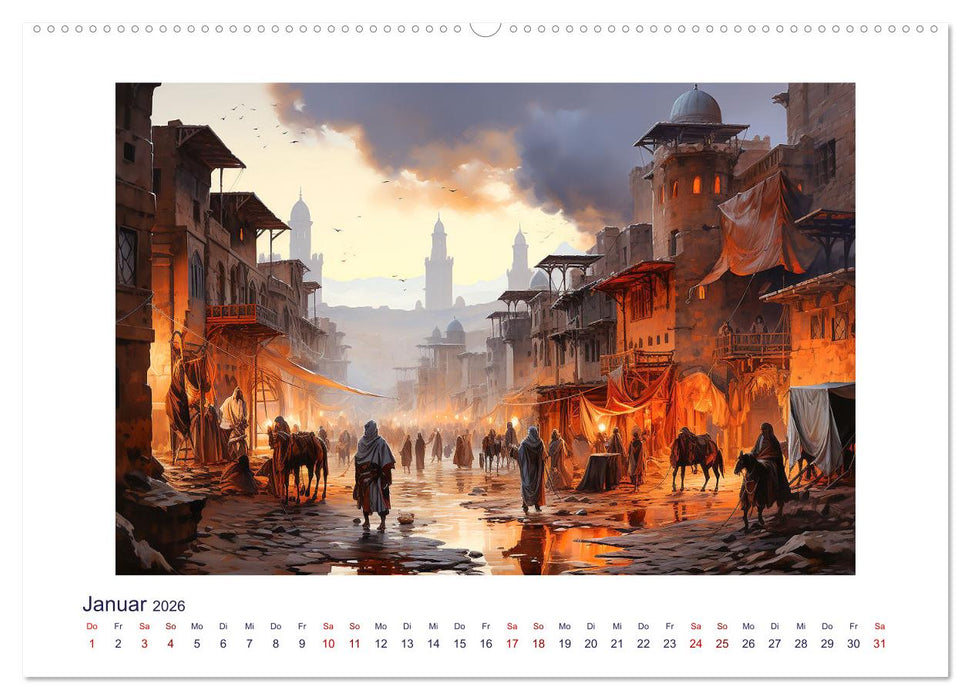 Die Karawane zieht weiter (CALVENDO Premium Wandkalender 2026)