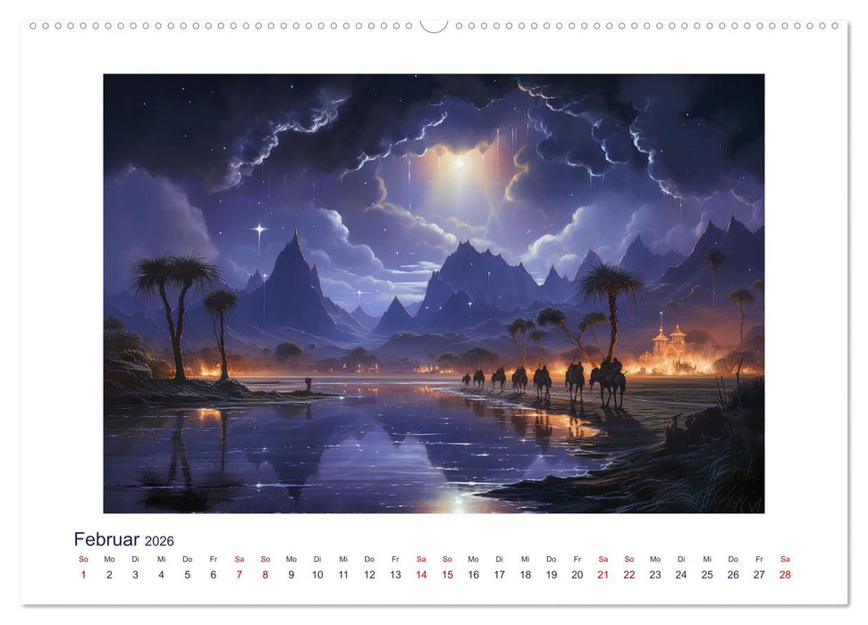 Die Karawane zieht weiter (CALVENDO Premium Wandkalender 2026)
