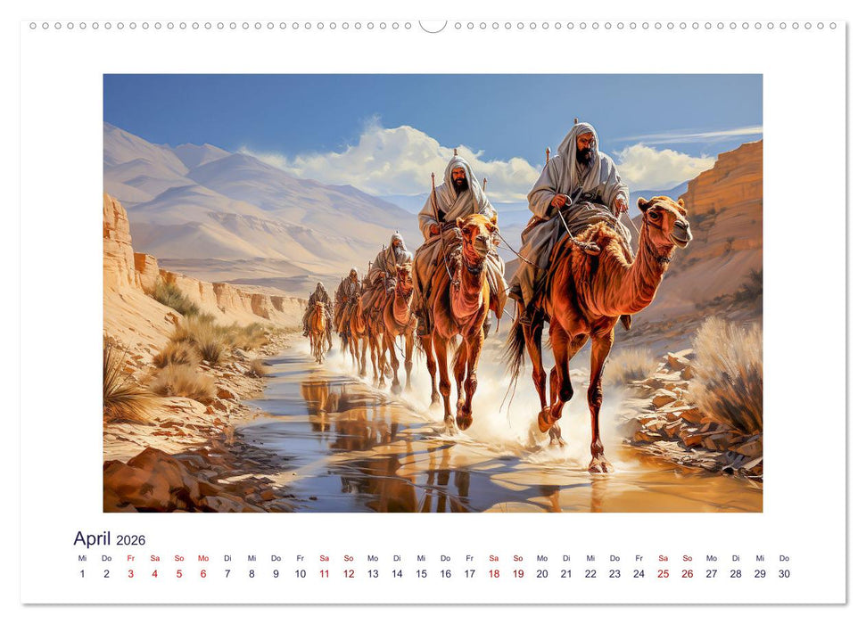 Die Karawane zieht weiter (CALVENDO Premium Wandkalender 2026)