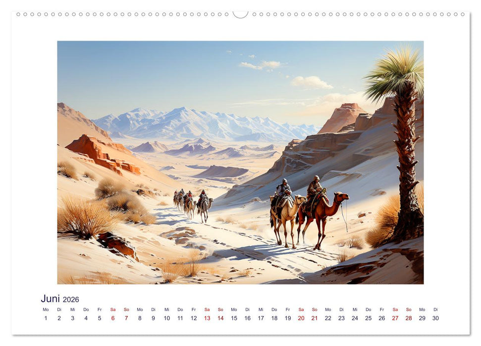 Die Karawane zieht weiter (CALVENDO Premium Wandkalender 2026)