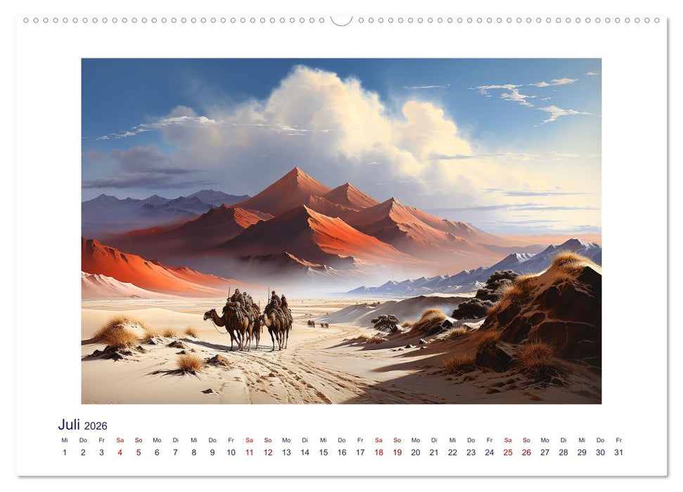 Die Karawane zieht weiter (CALVENDO Premium Wandkalender 2026)