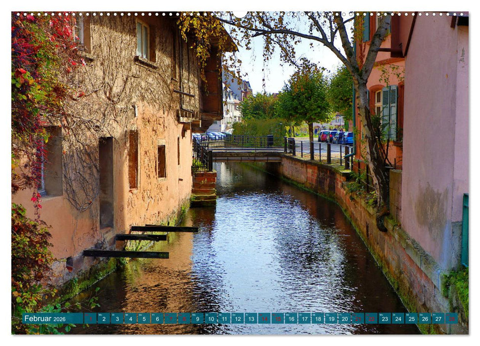 Bienvenue à Wissembourg. Spaziergang durch Weißenburg im Elsass (CALVENDO Wandkalender 2026)