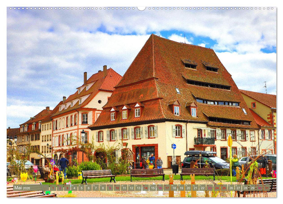Bienvenue à Wissembourg. Spaziergang durch Weißenburg im Elsass (CALVENDO Wandkalender 2026)