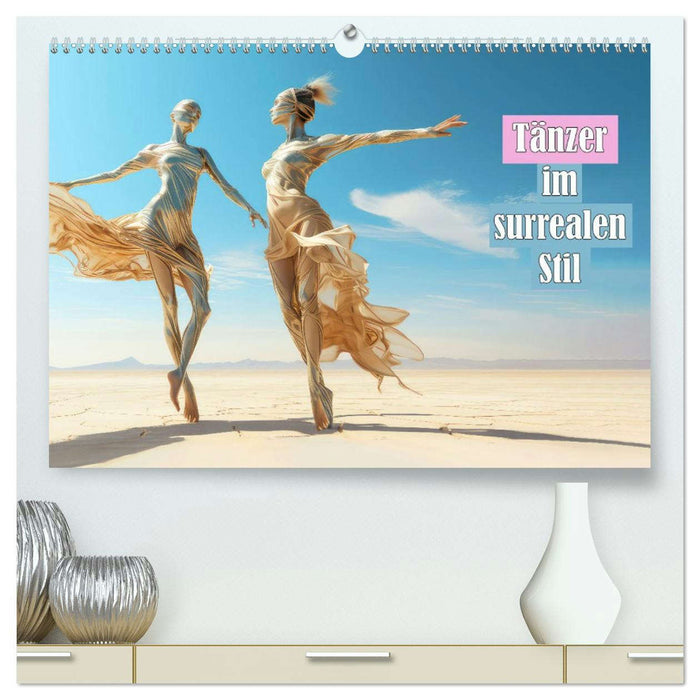 Tänzer im surrealen Stil (CALVENDO Premium Wandkalender 2026)
