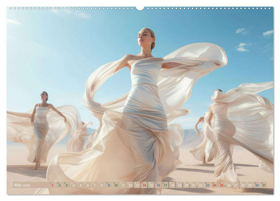 Tänzer im surrealen Stil (CALVENDO Premium Wandkalender 2026)