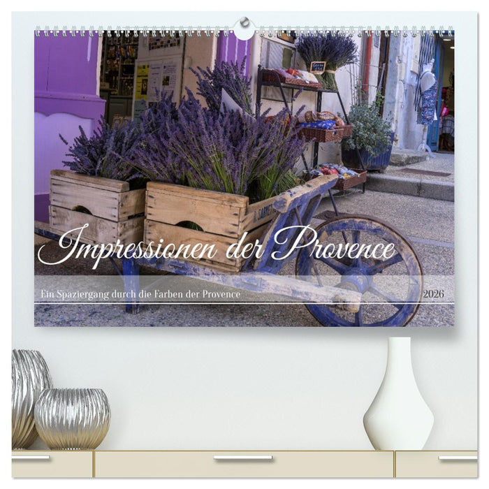 Impressionen der Provence (CALVENDO Premium Wandkalender 2026)