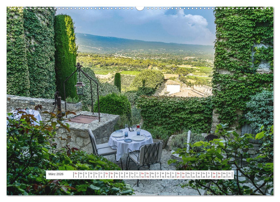 Impressionen der Provence (CALVENDO Premium Wandkalender 2026)
