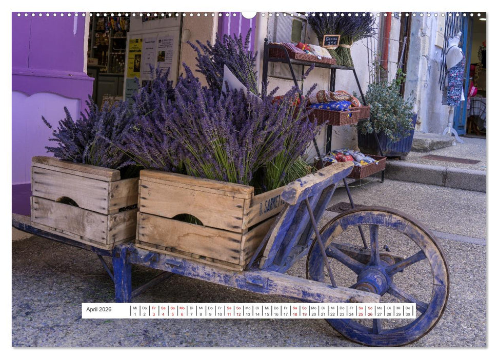 Impressionen der Provence (CALVENDO Premium Wandkalender 2026)