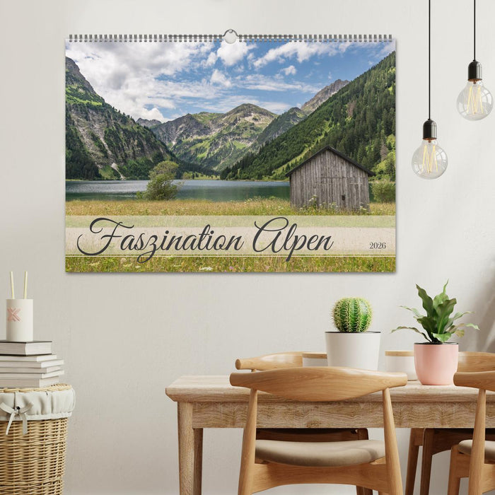 Faszination Alpen (CALVENDO Wandkalender 2026)