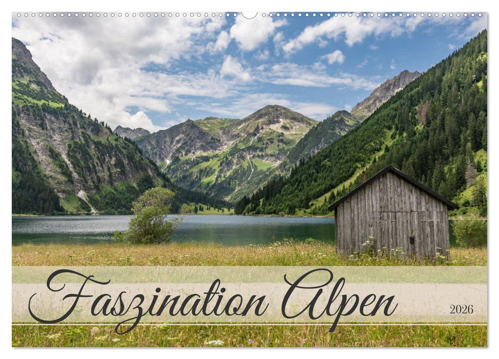 Faszination Alpen (CALVENDO Wandkalender 2026)