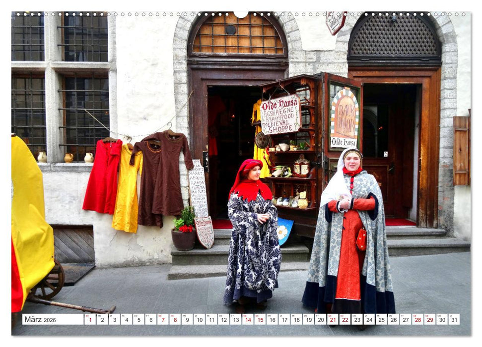 Tallinn City Tour (CALVENDO Wandkalender 2026)