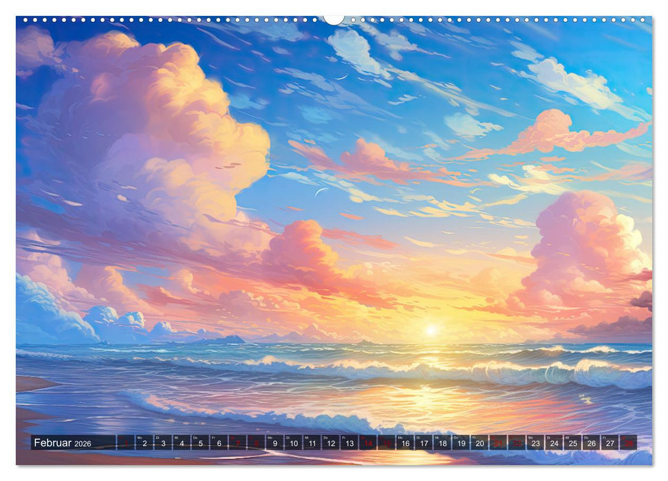 Inspirierende Strände (CALVENDO Wandkalender 2026)