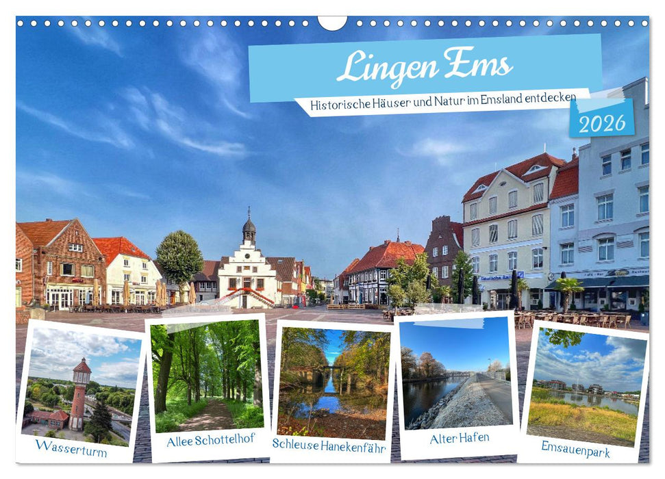 Lingen Ems (CALVENDO Wandkalender 2026)