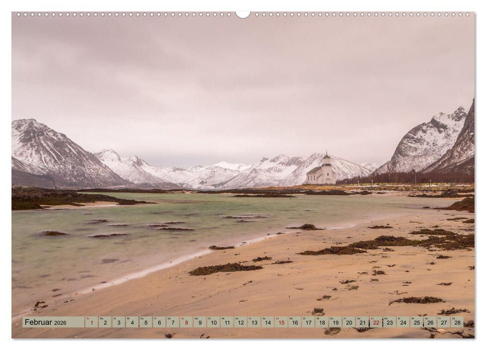 Lofoten ...ein Wintertraum (CALVENDO Wandkalender 2026)