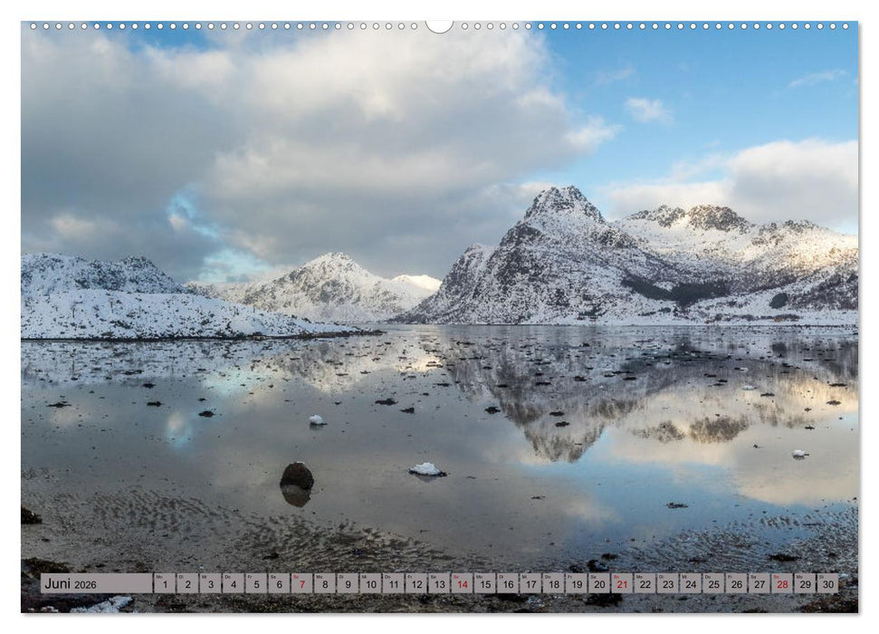 Lofoten ...ein Wintertraum (CALVENDO Wandkalender 2026)