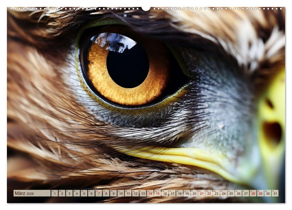 Schau mir ins Auge (CALVENDO Premium Wandkalender 2026)