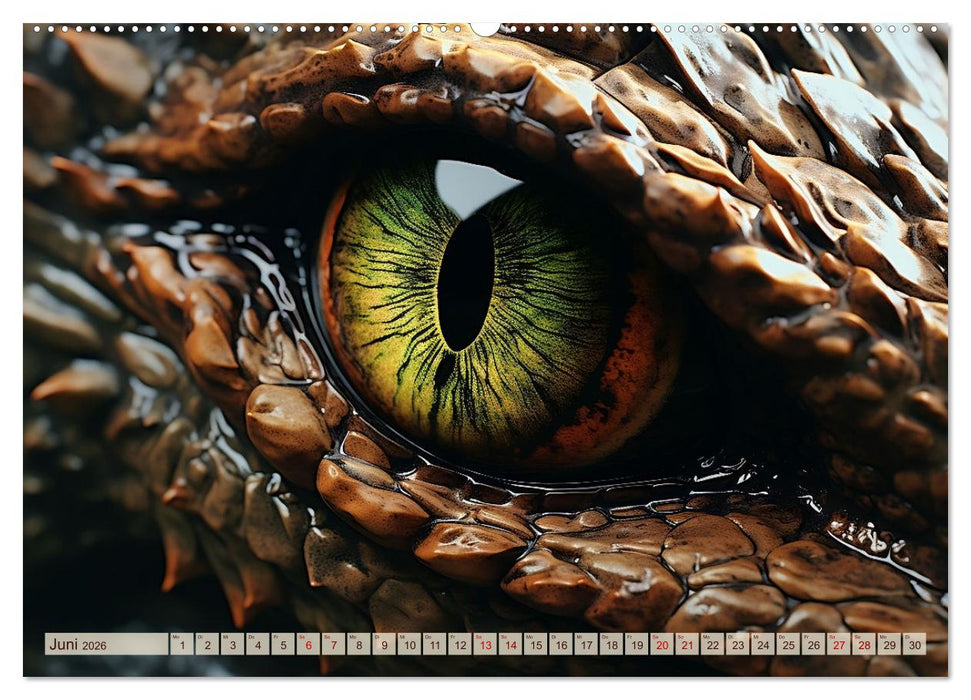 Schau mir ins Auge (CALVENDO Premium Wandkalender 2026)
