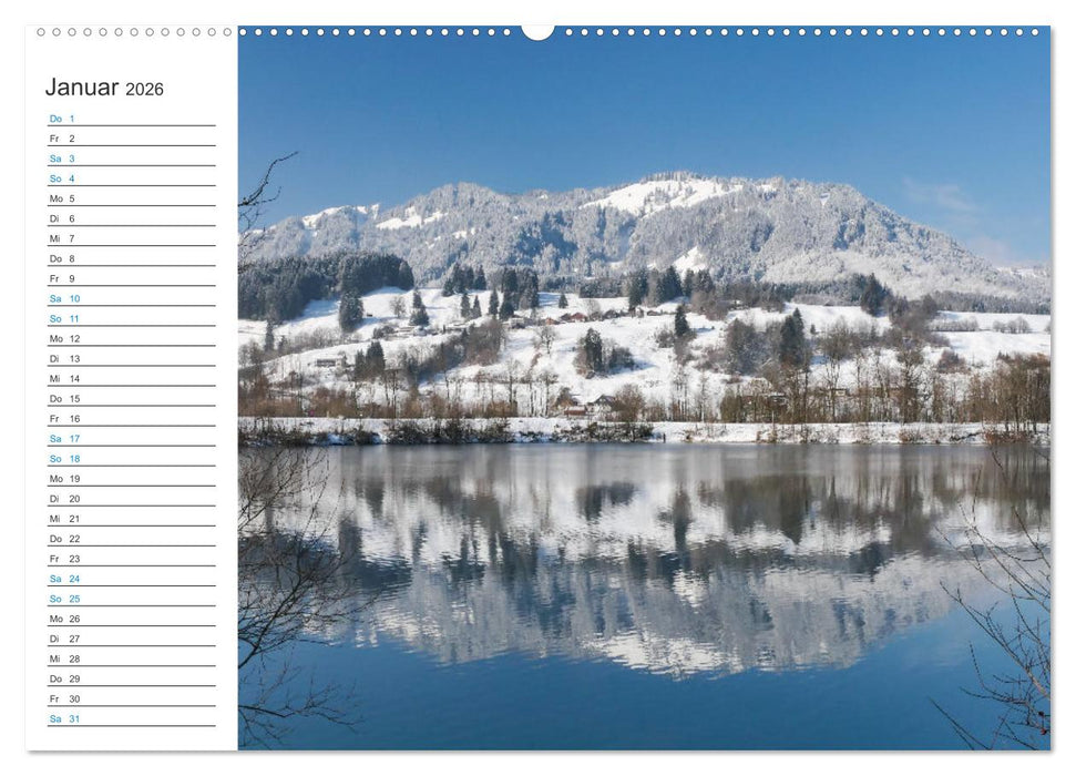 Faszination Alpen (CALVENDO Premium Wandkalender 2026)