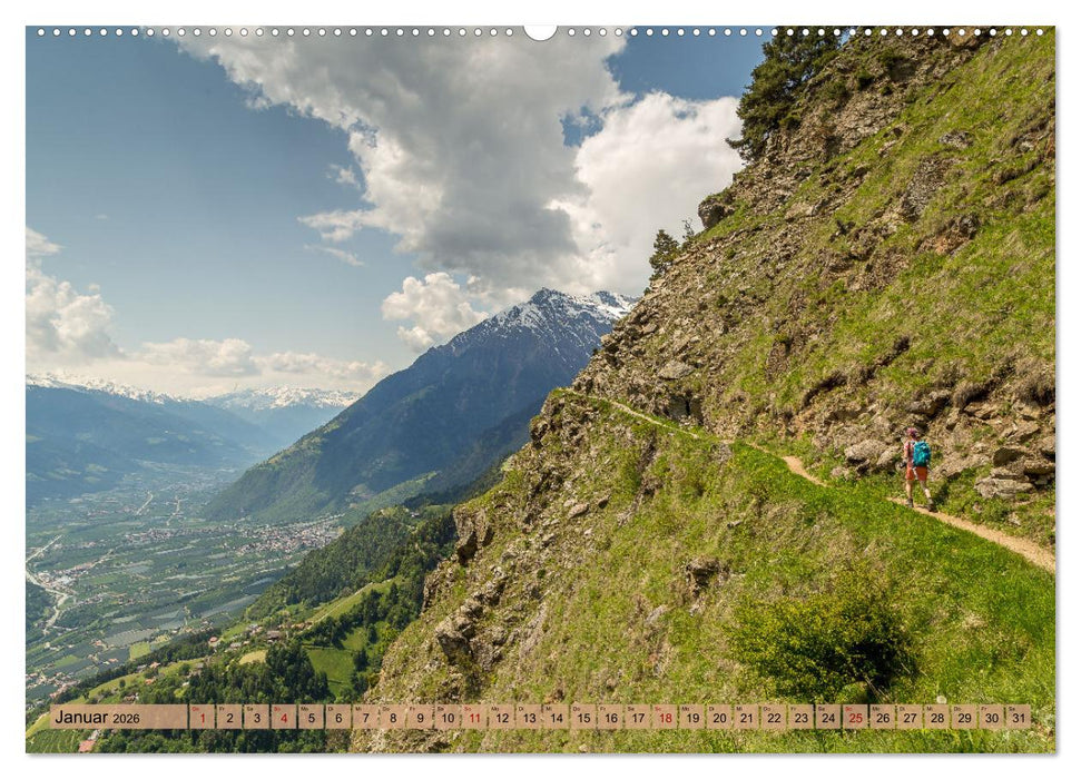 Südtirol - Meraner Land (CALVENDO Premium Wandkalender 2026)