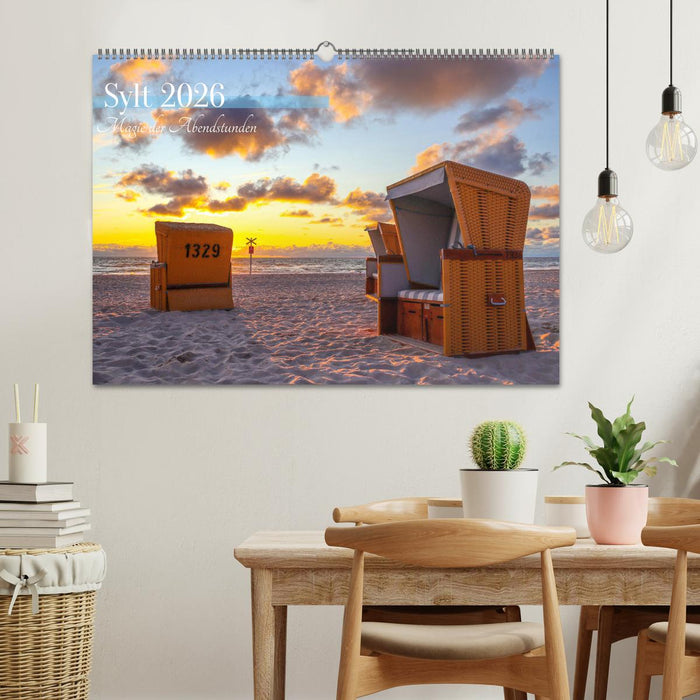 Sylt - Magie der Abendstunden (CALVENDO Wandkalender 2026)