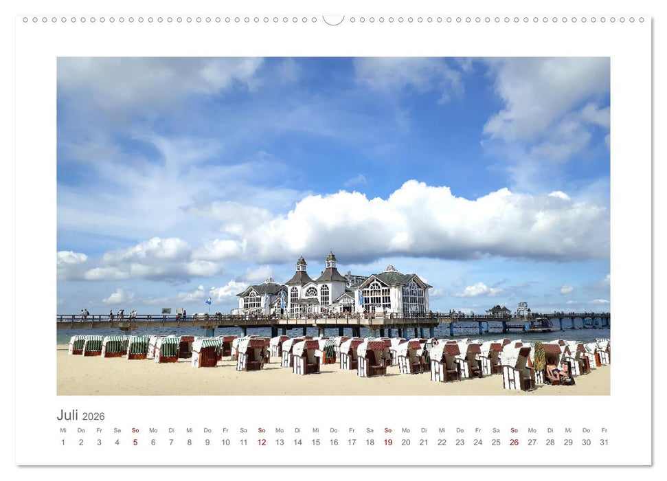 Rügenliebe - Eine Hommage an die Ostseeinsel Rügen (CALVENDO Premium Wandkalender 2026)