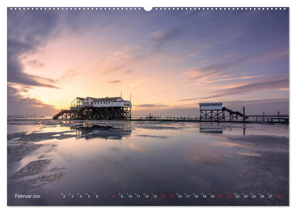 Nordseeurlaub in St. Peter-Ording (CALVENDO Premium Wandkalender 2026)