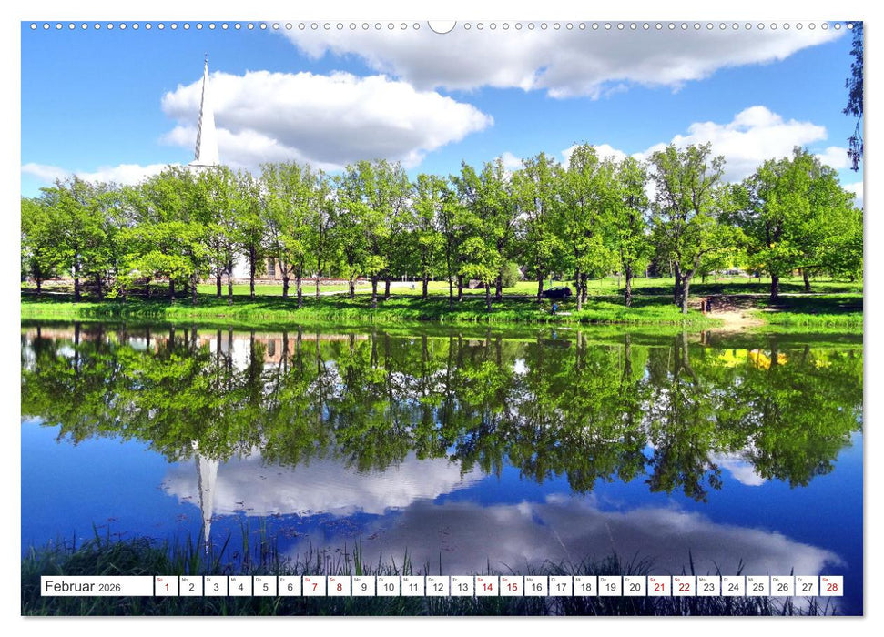 Grünes Estland - Naturparadies am Baltischen Meer (CALVENDO Premium Wandkalender 2026)