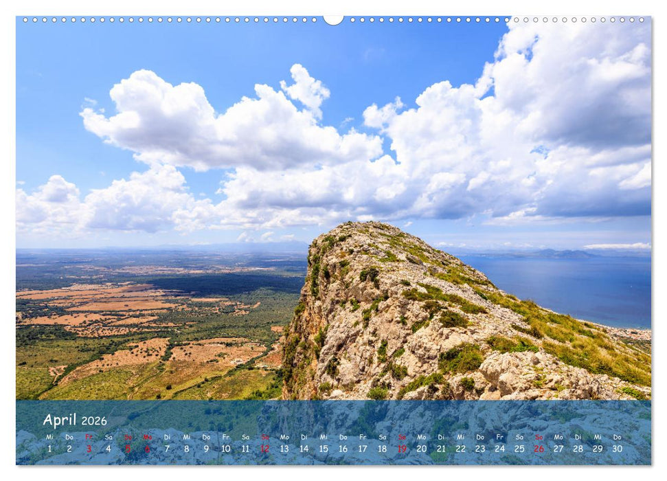 Bergparadies Mallorca (CALVENDO Wandkalender 2026)