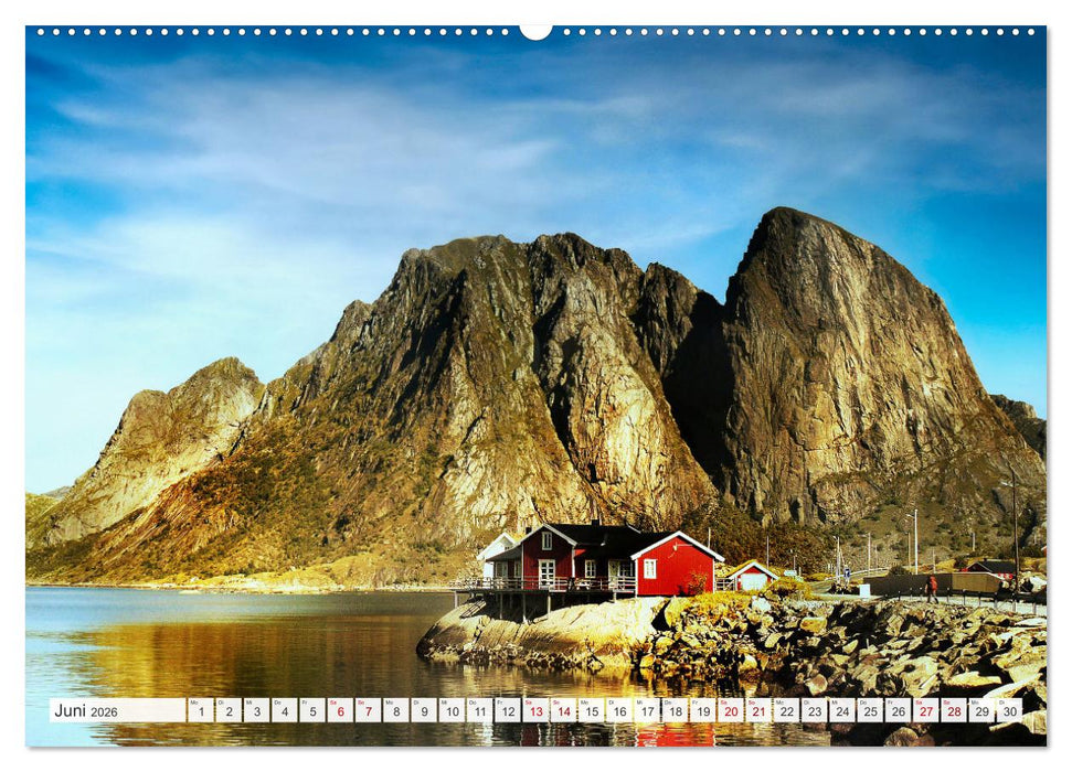 Berge - Die schönsten Gipfel der Welt (CALVENDO Premium Wandkalender 2026)