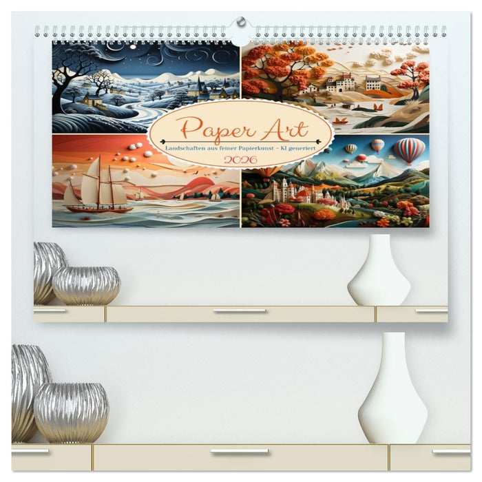 Paper Art (CALVENDO Premium Wandkalender 2026)