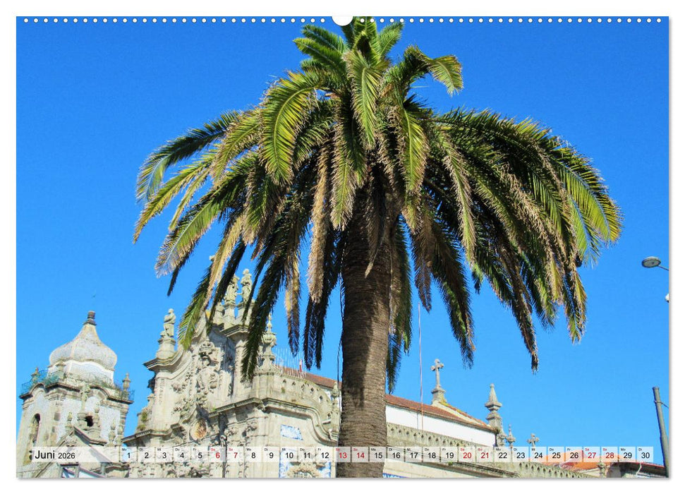 Städtereise nach Porto (CALVENDO Premium Wandkalender 2026)