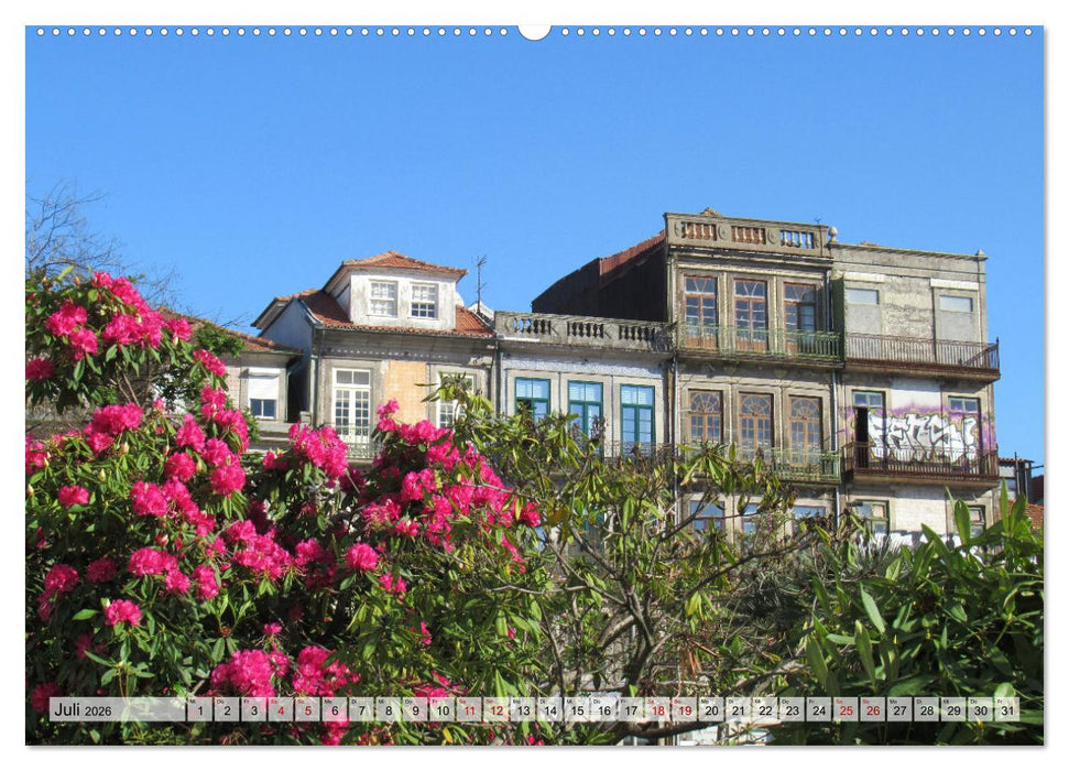 Städtereise nach Porto (CALVENDO Premium Wandkalender 2026)