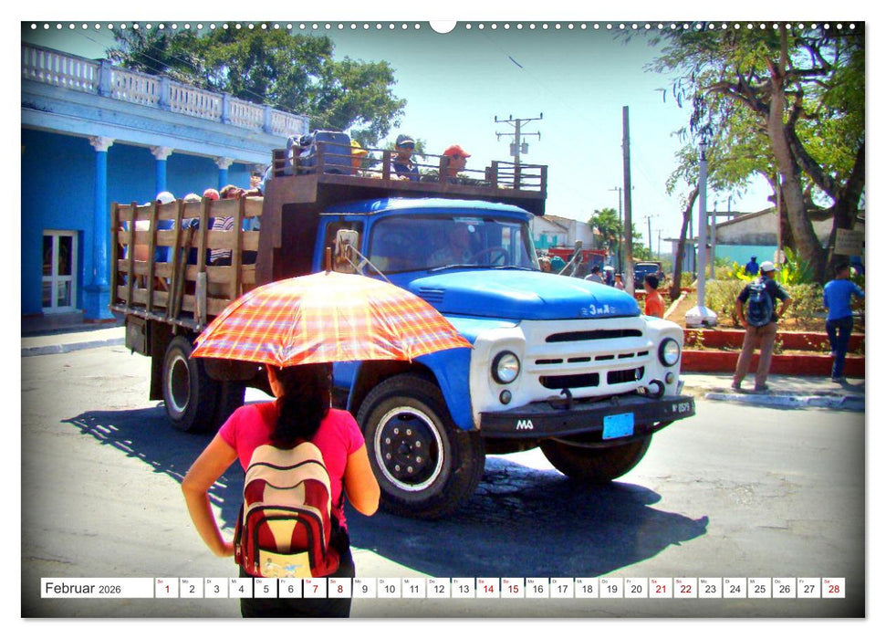 LKW-Busse - Made in Cuba (CALVENDO Premium Wandkalender 2026)