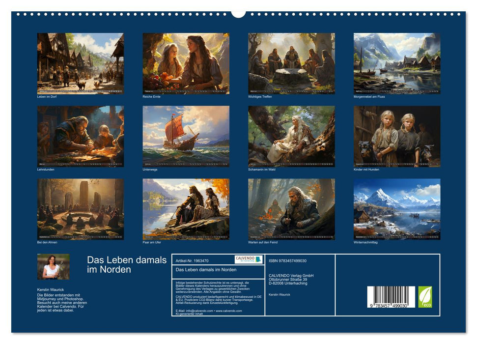Das Leben damals im Norden (CALVENDO Premium Wandkalender 2026)