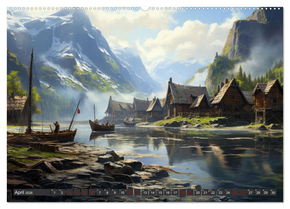 Das Leben damals im Norden (CALVENDO Premium Wandkalender 2026)