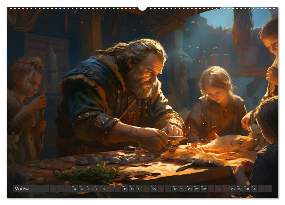 Das Leben damals im Norden (CALVENDO Premium Wandkalender 2026)