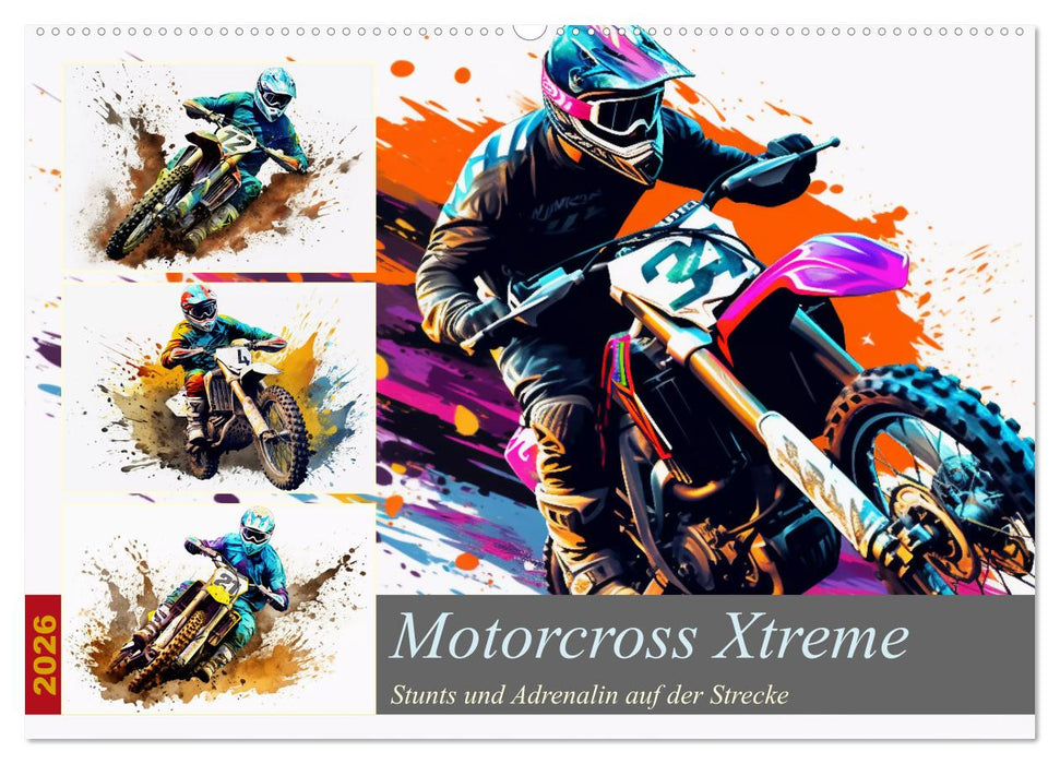 Motorcross Xtreme (CALVENDO Wandkalender 2026)