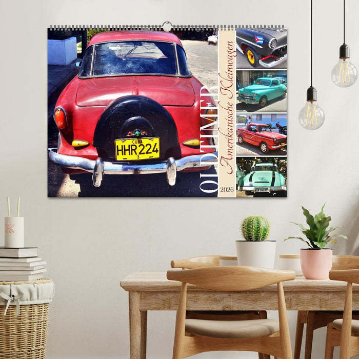 Amerikanische Kleinwagen - Oldtimer (CALVENDO Wandkalender 2026)