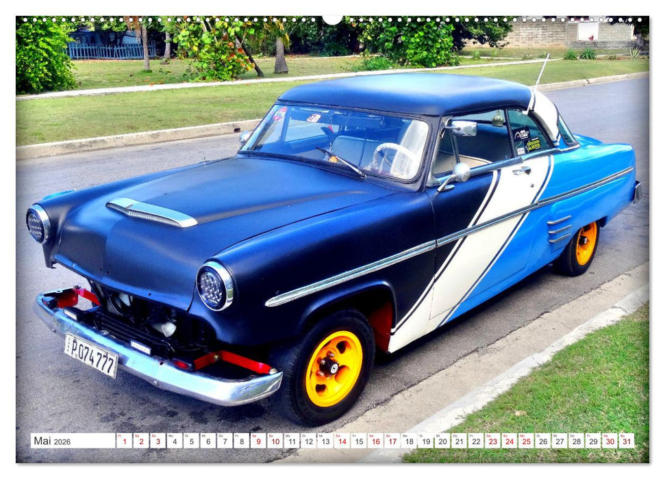 Amerikanische Kleinwagen - Oldtimer (CALVENDO Wandkalender 2026)