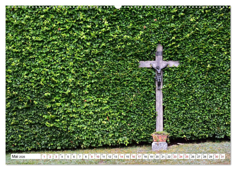 Kreuze und Kruzifixe rund um Simmerath in der Eifel (CALVENDO Wandkalender 2026)