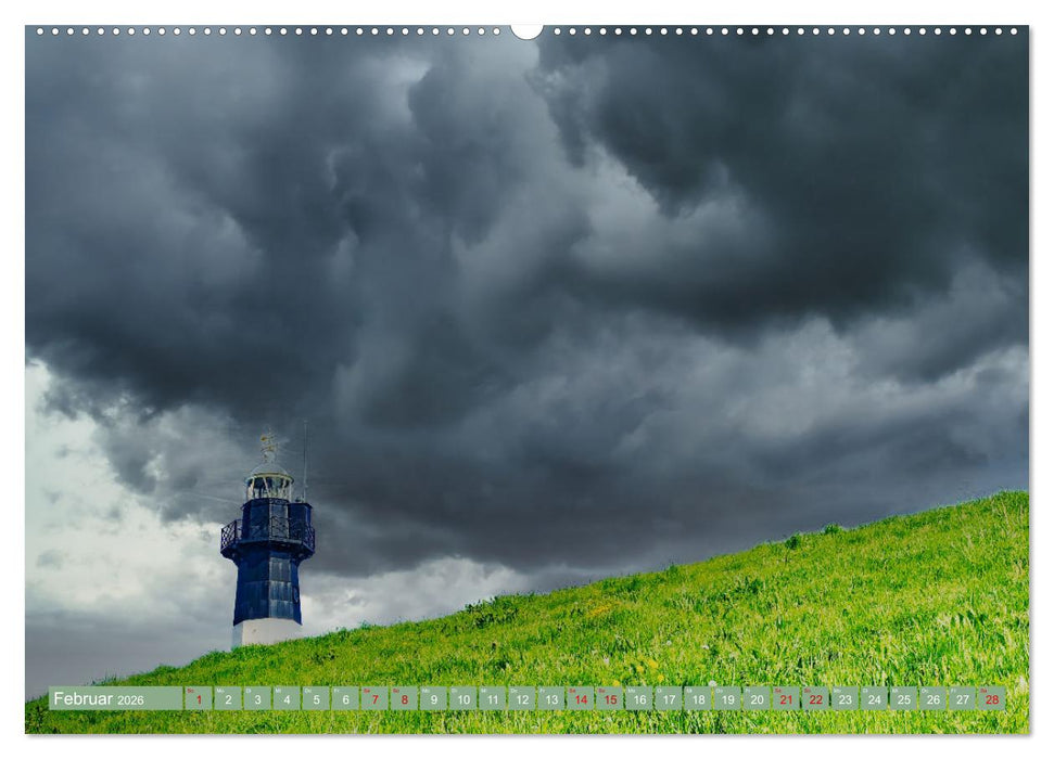 Zeeland - Urlaubsträume zwischen Breskens und Domburg (CALVENDO Wandkalender 2026)