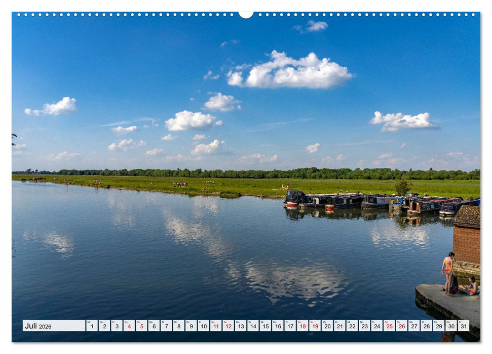 England - Oxford (CALVENDO Premium Wandkalender 2026)
