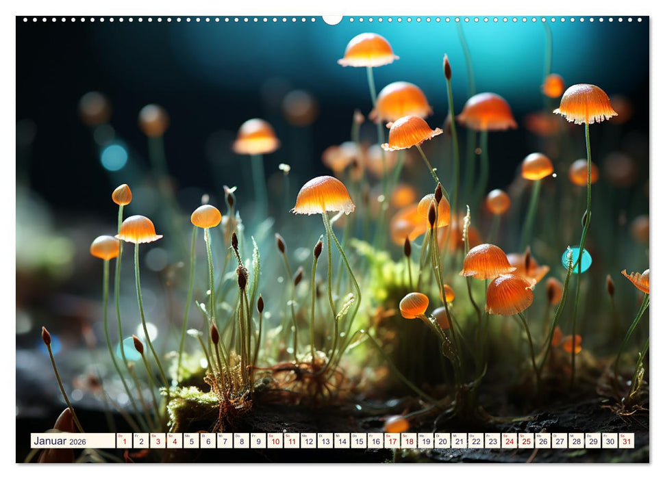 Wunderwelt Mikrokosmos (CALVENDO Premium Wandkalender 2026)