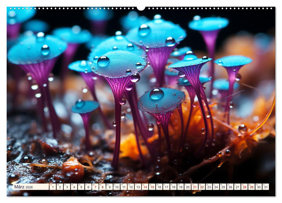 Wunderwelt Mikrokosmos (CALVENDO Premium Wandkalender 2026)