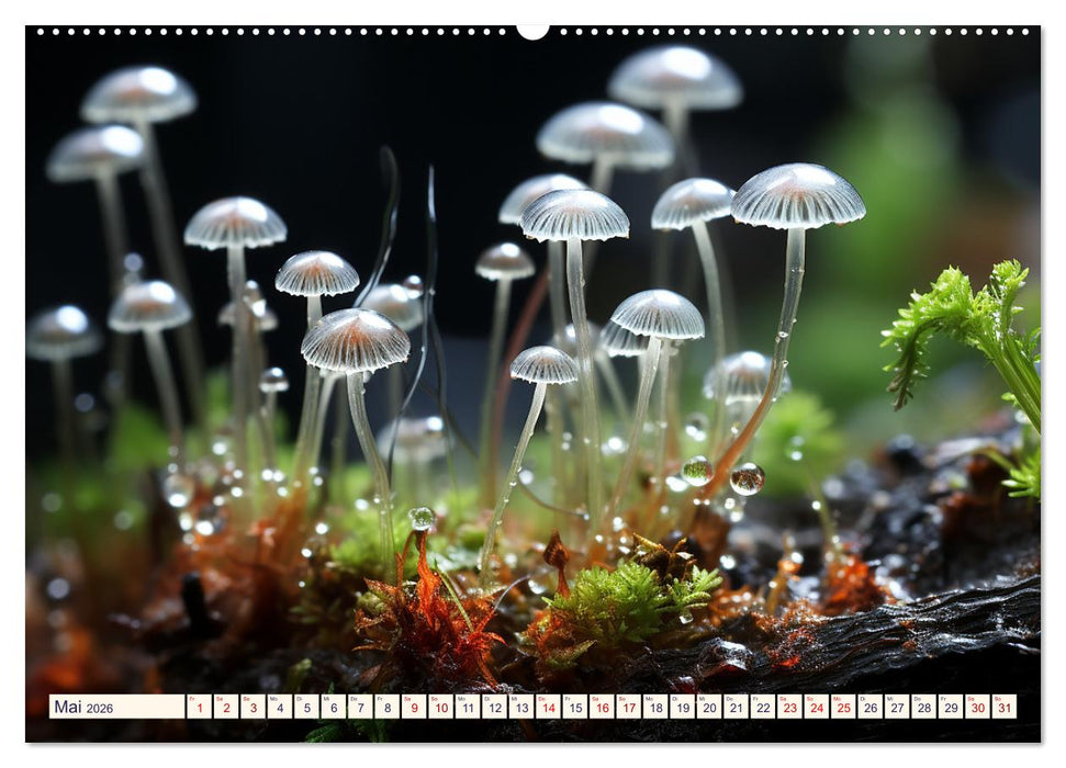 Wunderwelt Mikrokosmos (CALVENDO Premium Wandkalender 2026)