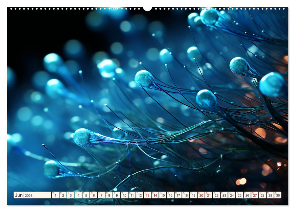 Wunderwelt Mikrokosmos (CALVENDO Premium Wandkalender 2026)