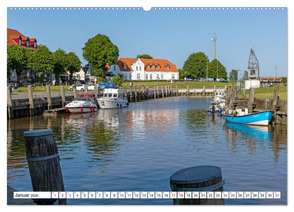 Moin Nordfriesland - Urlaub an der Nordseeküste (CALVENDO Wandkalender 2026)
