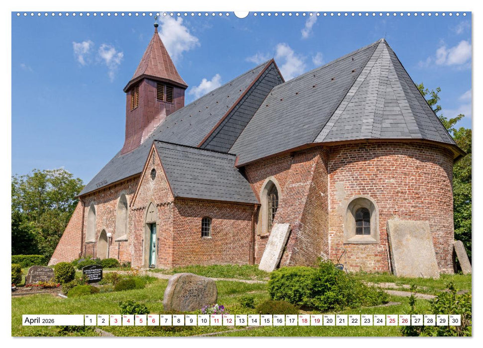 Moin Nordfriesland - Urlaub an der Nordseeküste (CALVENDO Wandkalender 2026)