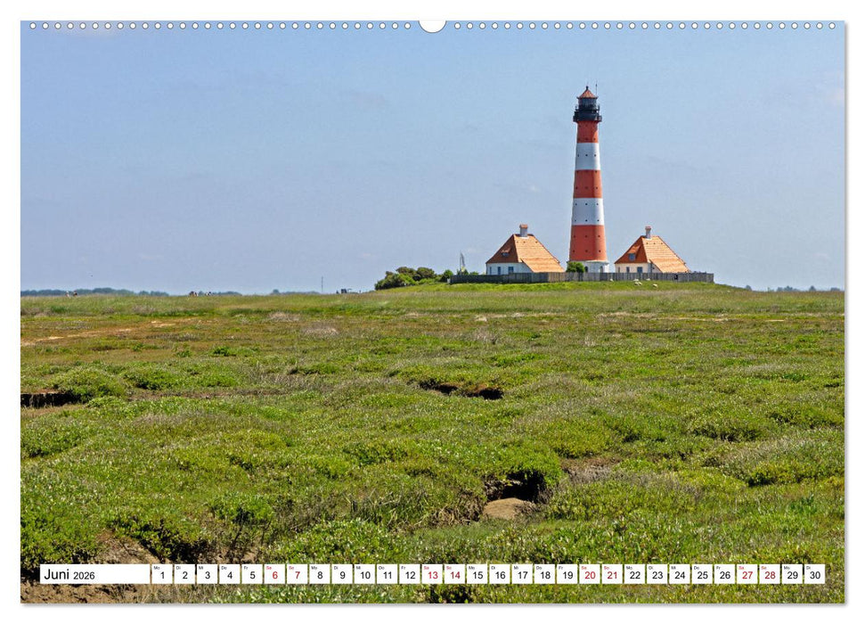 Moin Nordfriesland - Urlaub an der Nordseeküste (CALVENDO Wandkalender 2026)
